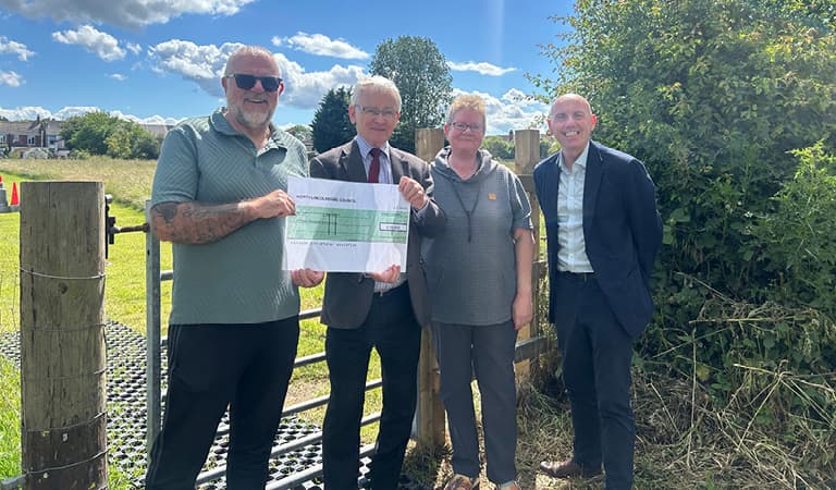 A growing success: New Holland secures new allotment land